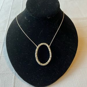 Alexis Bittar silver necklace